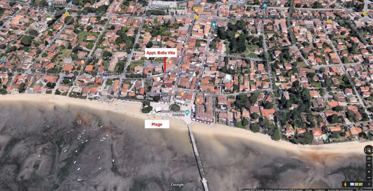 Appt. Bella Vita - Andernos les Bains, au cœur du Bassin d'Arcachon Extérieur photo